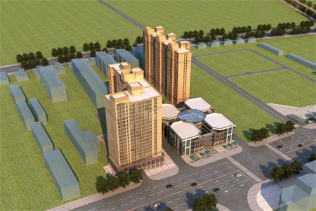 出售泰安泰景城3室2厅1卫108平毛坯房